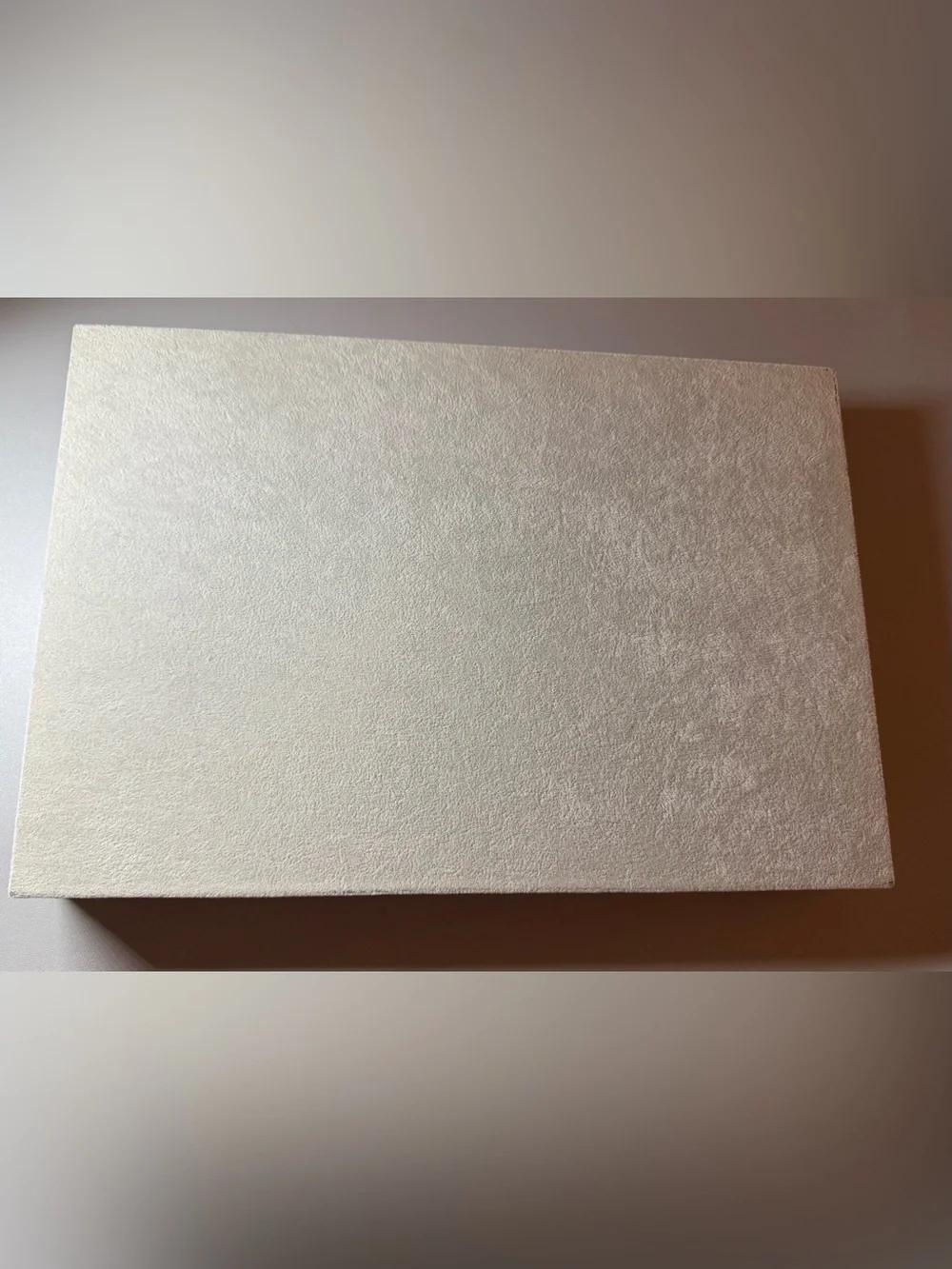 Plush Jewelry Storage Tray Organizer in Light Gray